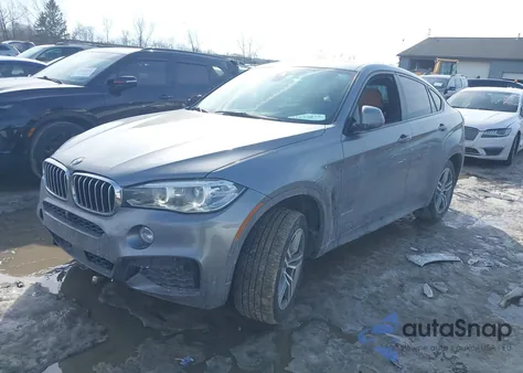 2018 BMW X6 xDrive50I from USA, damaged, VIN 5UXKU6C50J0W39146